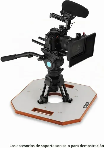 Vista 6 de PROAIM Soporte de cuenco Hi-Hat de 2.953 in con tablero para disparos
