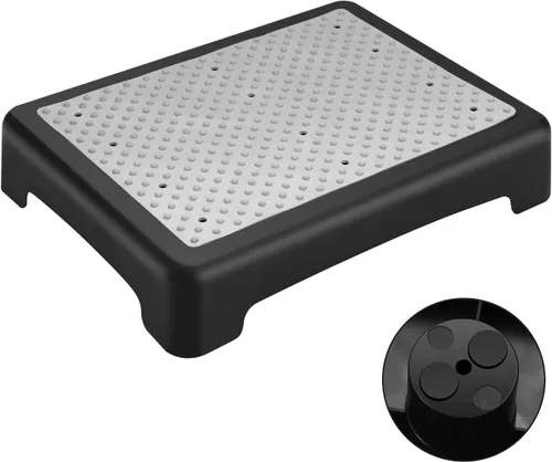 Vista 8 de Fotree Taburete de un solo paso, plataforma de seguridad para personas mayores y adultos, plataforma antideslizante para escaleras, automóvil, cama