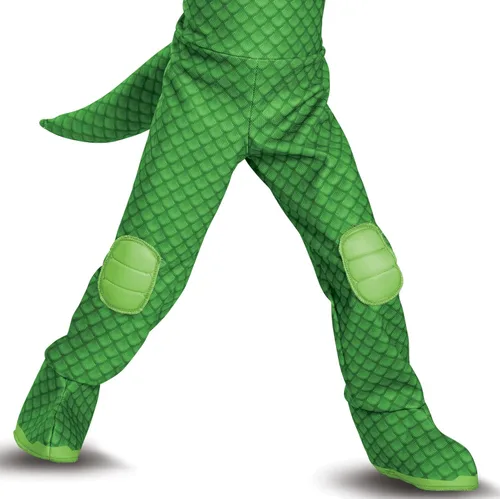 Vista 4 de Disfraz para niño de Gekko de la serie PJ Masks, de Disguise, S/2T, Verde