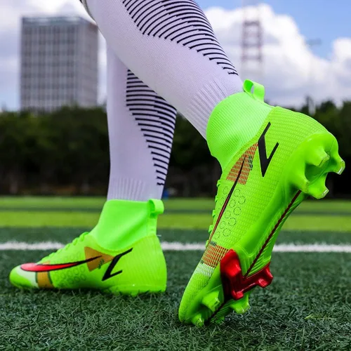 Vista 5 de UNIQUFERANGER Foture 4.1 Netfit FG AG - Tenis de fútbol atléticos XX 17.2 con tacos de suelo firme (talla 4-9 de EE. UU.)