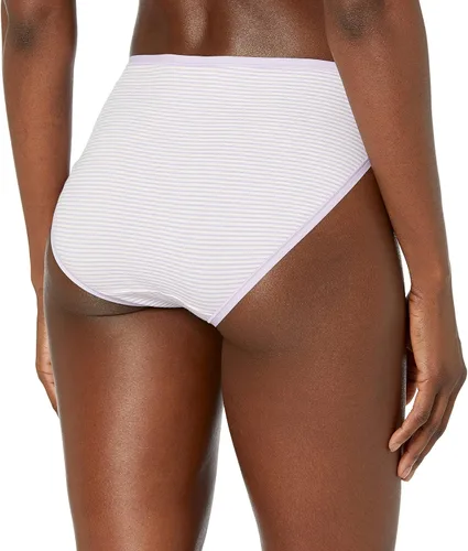 Vista 3 de Tienda Essentials - Ropa interior de algodón y de pierna alta para mujer (disponible en tallas extragrandes), paquete múltiple