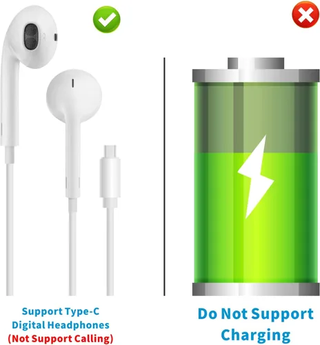 Vista 5 de Meenova Adaptador USB C a Lightning OTG para USB-C DAC, corriente grande de hasta 400mA/5V, compatible con iPhone, iPad, iPod con soporte