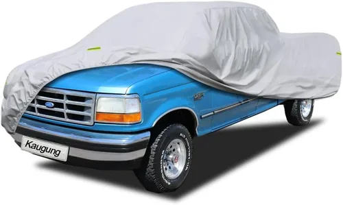 Vista 31 de Kaugung - Cubierta impermeable para camioneta, 7 capas resistentes, ajuste completo para Mitsubishi Raider 2006-2010, para todo clima, protección