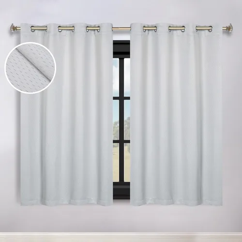 Vista 19 de Superior Cortinas opacas, oscurecimiento de la habitación para dormitorio, sala de estar, bloqueo solar, térmicas, estilo moderno, cabecera