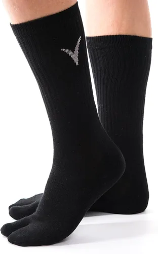 Vista 5 de 3 pares de calcetines gruesos con puntera grande para mujer 9-12, hombres 8-11