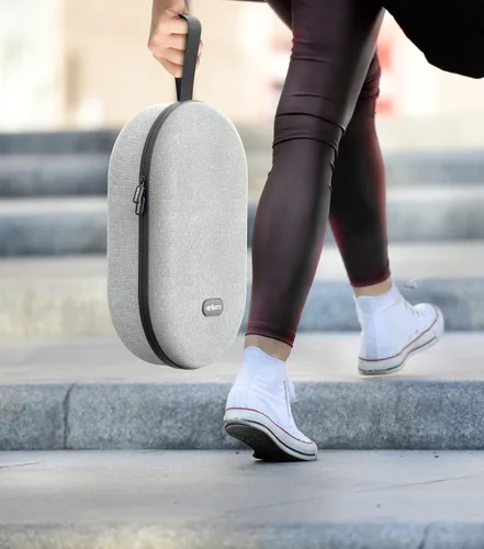 Vista 6 de Hevanto Funda de transporte para Oculus Quest 2, funda rígida para accesorios MetaOculus Quest 2 con correa Elite y controladores táctiles, otros