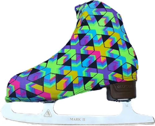 Vista 11 de Ice Fire 1 par de fundas para botas de patinaje Protector duradero para botas de hielo/figura/patines Tamaño universal Accesorio de patinaje