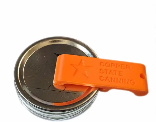 Vista 3 de Canning Jar Opener, Mason Jar Opener, for Regular and Wide Mouth Lids, Releases Vacuum Seal, Magnetic (Gray)