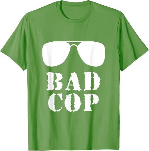 Vista 19 de Bad Cop Funny Police - Camiseta a juego para padre e hijo, Negro, S