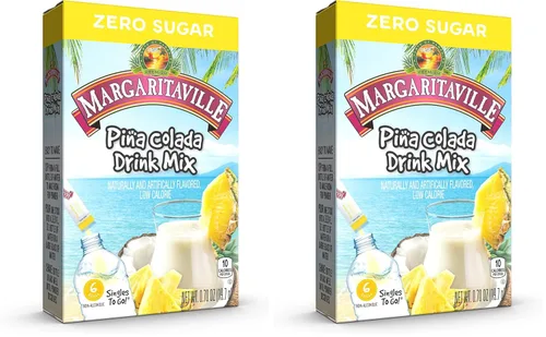 Vista 8 de Mezcla para preparar margaritas Margaritaville Singles To Go, 6 unidades, paquete de 3 6 Servings Each, 18 Total Servings - Non-Alcoholic