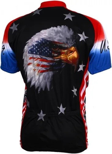 Vista 2 de World Jerseys American Eagle - Maillot de ciclismo para hombre