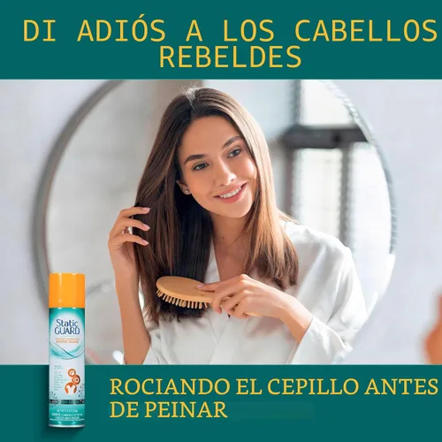Vista 8 de Static Guard Spray de tela, aroma de lino fresco, lata de 5.5 onzas