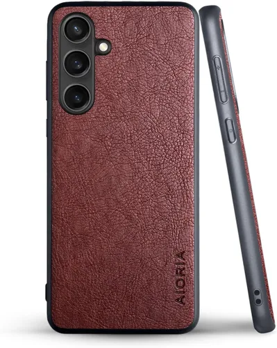 Vista 58 de AIORIA Para Samsung Galaxy Note 20 Case, 6.7 pulgadas Premium PU Leather Cover Retro Business Design Funda protectora completa para Samsung Note 20