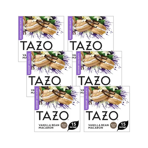 Vista 13 de TAZO Bolsitas de Té Muestra Surtido Paquete de Variedad Caja de Regalo (42 Unidades) 14 Sabores Diferentes Regalos para Ella Él Mujeres Hombres
