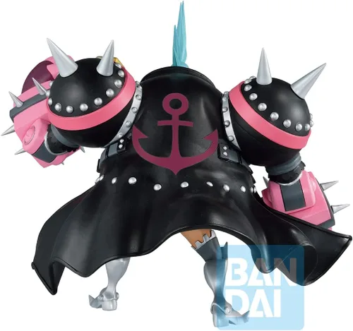 Vista 3 de Ichibansho Figure - Una pieza - Franky (película roja), estatua coleccionable de Bandai Spirits
