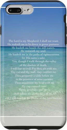 Vista 12 de Psalm 23 Beautiful Christian Beach - Funda para iPhone 17