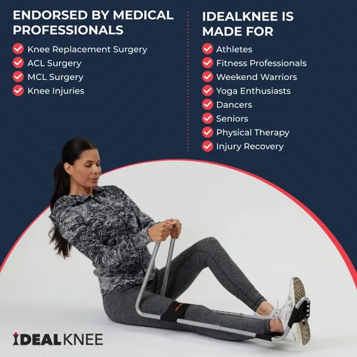 Vista 9 de IdealKnee - Dispositivo Avanzado de Extensión y Alivio del Dolor de Rodilla - Aprobado por Terapeutas Físicos y Cirujanos - Ideal