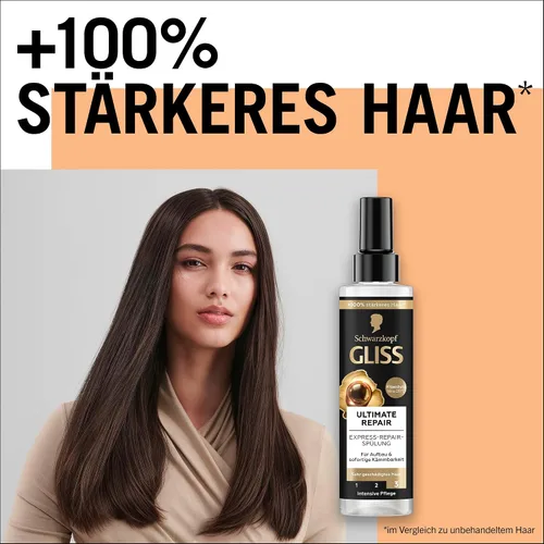 Vista 6 de Gliss Kur Ultimate Express-Repair-Spülung, 6.8 fl oz