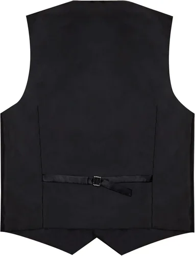 Vista 7 de DiBanGu Conjunto de corbata de chaleco de cachemira para hombre con alfiler de solapa, clip de corbata, 7 piezas de seda con cuello en V, chaleco
