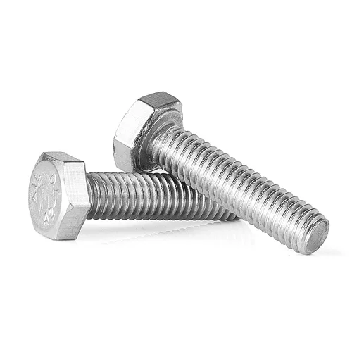 Vista 8 de M4-0.7 x 6mm Tornillos de cabeza hexagonal de servicio pesado, tornillos de cabeza hexagonal, acero inoxidable 304, rosca completa métrica, acabado