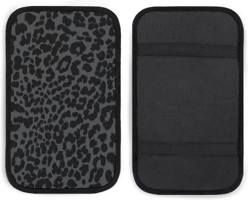 Vista 9 de Consola central de auto para calaveras de azúcar y rosas, Día de Muertos, Halloween, funda para reposabrazos de automóvil, cojín para reposabrazos