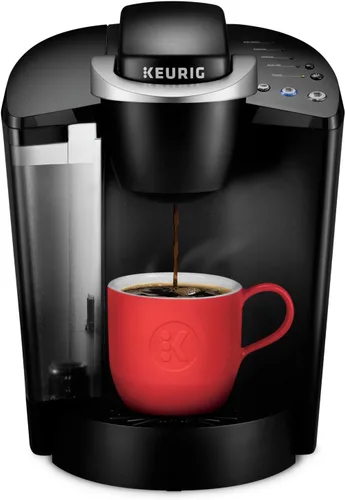 Vista 5 de Commercial Chef Microondas para encimera, 1.1 pies cúbicos, White & Keurig K-Classic Coffee Maker K-Cup Pod, porción individual, programable, 6 a 10