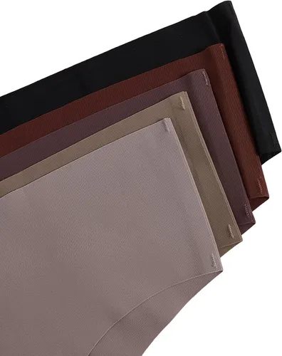 Vista 4 de Verdusa Ropa interior de maternidad sin costuras para mujer, paquete de 5
