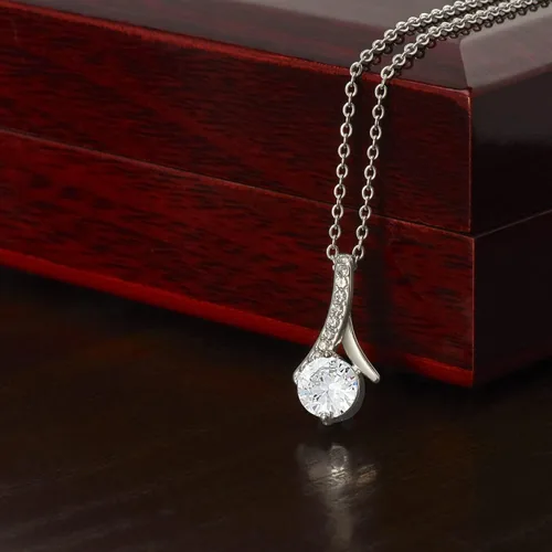 Vista 5 de Graduation Necklace For Her 2023 - Graduation Necklace 2019 For Women, Para La Reina De Mi Vida - Collar De Amor Infinito, Regalos Para Graduacion