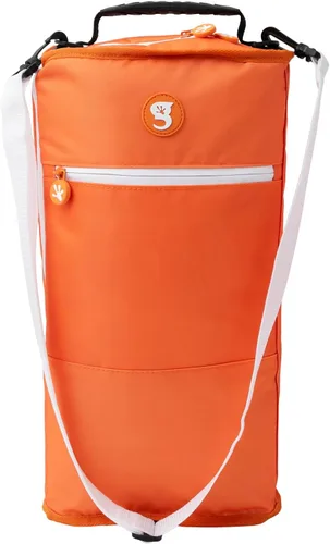 Vista 13 de geckobrands Verticool Cooler - Bolsa térmica suave portátil aislada con correa ajustable para el hombro, capacidad para 9 latas o 2 botellas