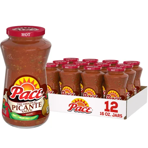 Vista 25 de Pace Salsa Picante Mediana, Tarro de 16 oz (paquete de 12)