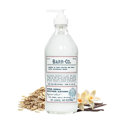 Vista 11 de BARR-CO. Loción de manteca de karité con aroma de abeto y pomelo para piel seca, pomelo brillante y bálsamo refrescante, loción hidratante de karité
