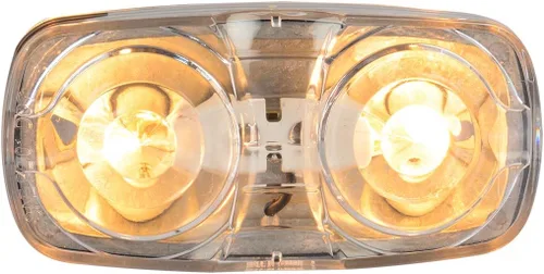 Vista 2 de Grand General 82920 - Luz de marcador (ojo de tigre ámbar, base blanca)