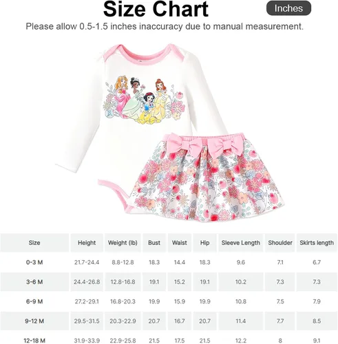 Vista 7 de Disney Conjunto de mameluco de Minnie Mouse de manga corta para bebé, 2 piezas
