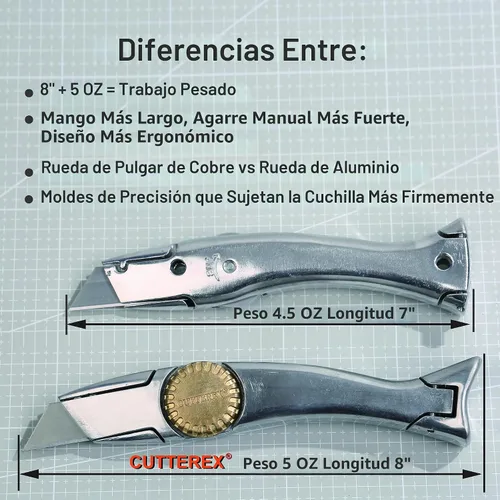 Vista 7 de CUTTEREX Cuchillo Resistente SharkKnife VinylKnife UtilityKnife RoofingKnife Delphin Dolphin Cuchillo para Alfombra