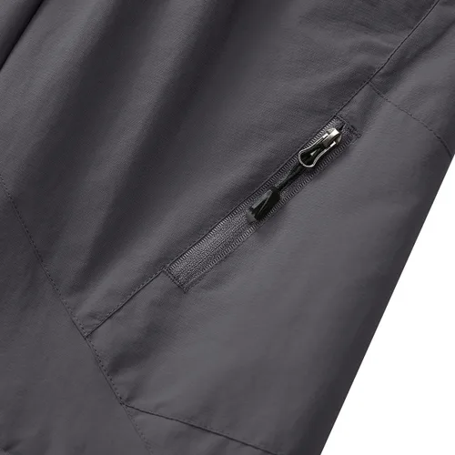 Vista 5 de Asfixiado Pantalones cargo para niños, casuales para exteriores, de secado rápido, impermeables, senderismo, escalada, convertibles