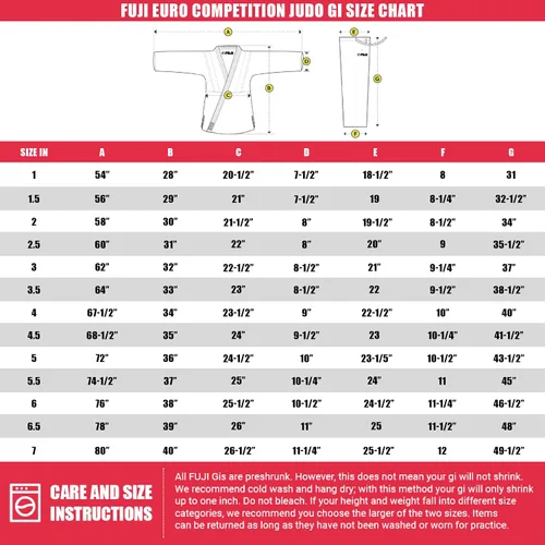 Vista 6 de Fuji Euro Competition Judo Gi