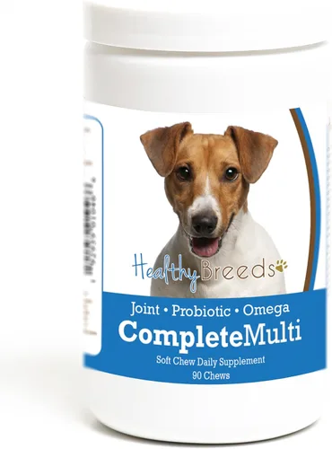 Vista 374 de Healthy Breeds Affenpinscher todo en uno multivitamínico suave masticable 60