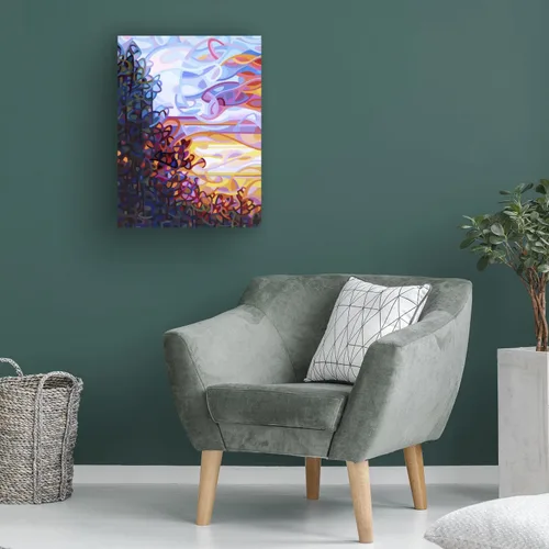 Vista 4 de Trademark Fine Art Crescendo por Mandy Budan - Colgante de pared, 14 x 19 pulgadas