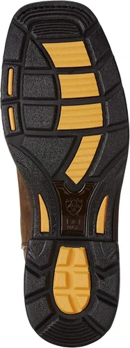 Vista 3 de ARIAT Workhog Wellington Botas de trabajo impermeables con punta compuesta para hombre
