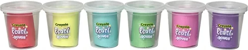Vista 5 de Crayola Paquete de 18 masas de perlas, 18 unidades x 3 onzas, recuerdos de fiesta, juguetes para ansiedad, colores brillantes para juego creativo