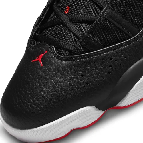 Vista 9 de Jordan 322992-012 - Tenis de baloncesto con 6 anillos para hombre (9, negroblancorojo, Numeric_9)