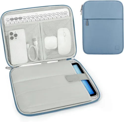 Vista 18 de Dadanism Funda acolchada para tablet de 8-9 pulgadas para iPad mini 7ª/6ª 8.3 pulgadas 2024/2021, iPad mini 5/4/3/2/1 7.9 pulgadas, Galaxy Tab A9