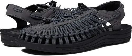 Vista 17 de KEEN Sandalias clásicas Uneek de dos cuerdas para hombre Timberwolf/Plaza Taupe