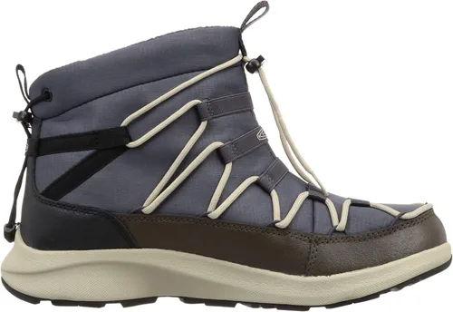 Vista 6 de KEEN Botas Chukka impermeables de invierno Uneek SNK para hombre, Negro (triple black)Negro