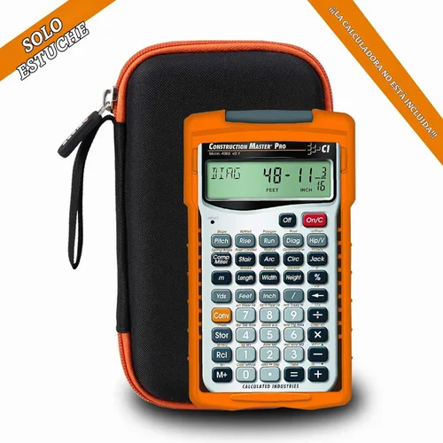 Vista 6 de Aproca Case for Calculated Industries 4065 4080 Calculadora (Solo estuche)
