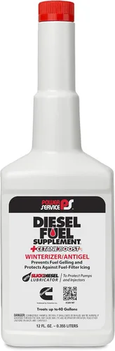 Vista 2 de Power Service Diesel Fuel Supplement Antigel 12 oz, paquete de 1, blanco, (1012-09)