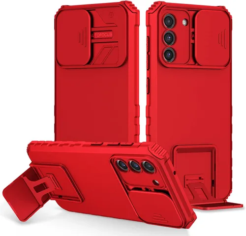 Vista 17 de Funda compatible con Samsung Galaxy M13 5G/A04 Dimensional Soporte Ventana Corredera Teléfono Móvil Funda Protectora a Prueba de Golpes para Samsung