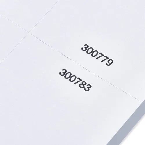 Vista 4 de Boletos para rifas y eventos (numerados) - 50 hojas/400 boletos!
