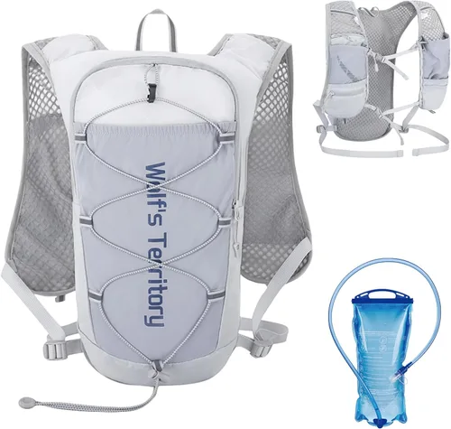 Vista 23 de TRIWONDER Mochila de hidratación para correr, chaleco de agua ligero para hombres y mujeres, paquete de agua de hidratación para ciclismo, correr