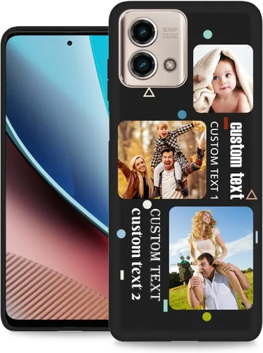 Vista 14 de Funda personalizada para Motorola Moto G Stylus 5G con nombre de foto y texto – GStylus 5G personalizada para teléfono móvil/smartphone/teléfono